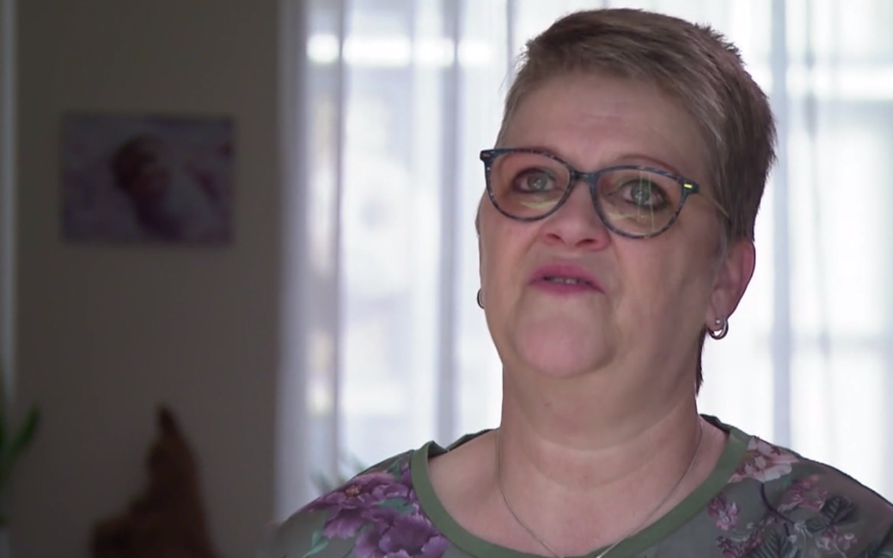 Een emotionele Ineke Westerhof. SCREENSHOT RTL Een emotionele Ineke Westerhof. SCREENSHOT RTL