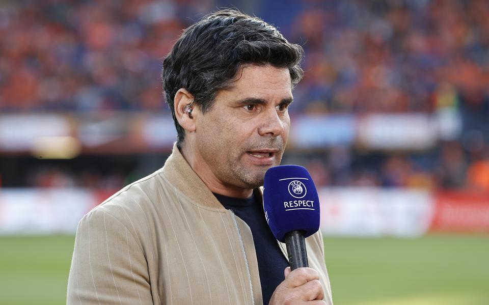 NOS-presentator Jeroen Stekelenburg.