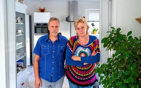 Tsjipke en Petra de Vries hopen van harte dat het contact met hun kleinkinderen op korte termijn hervat zal worden. Foto Jilmer Postma