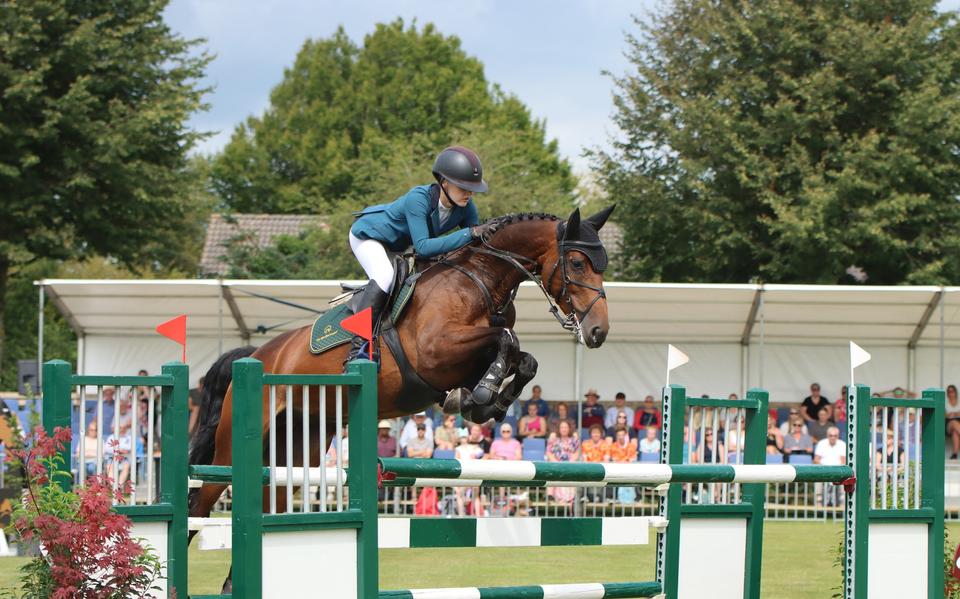 Concours Hippique in Buitenpost. 