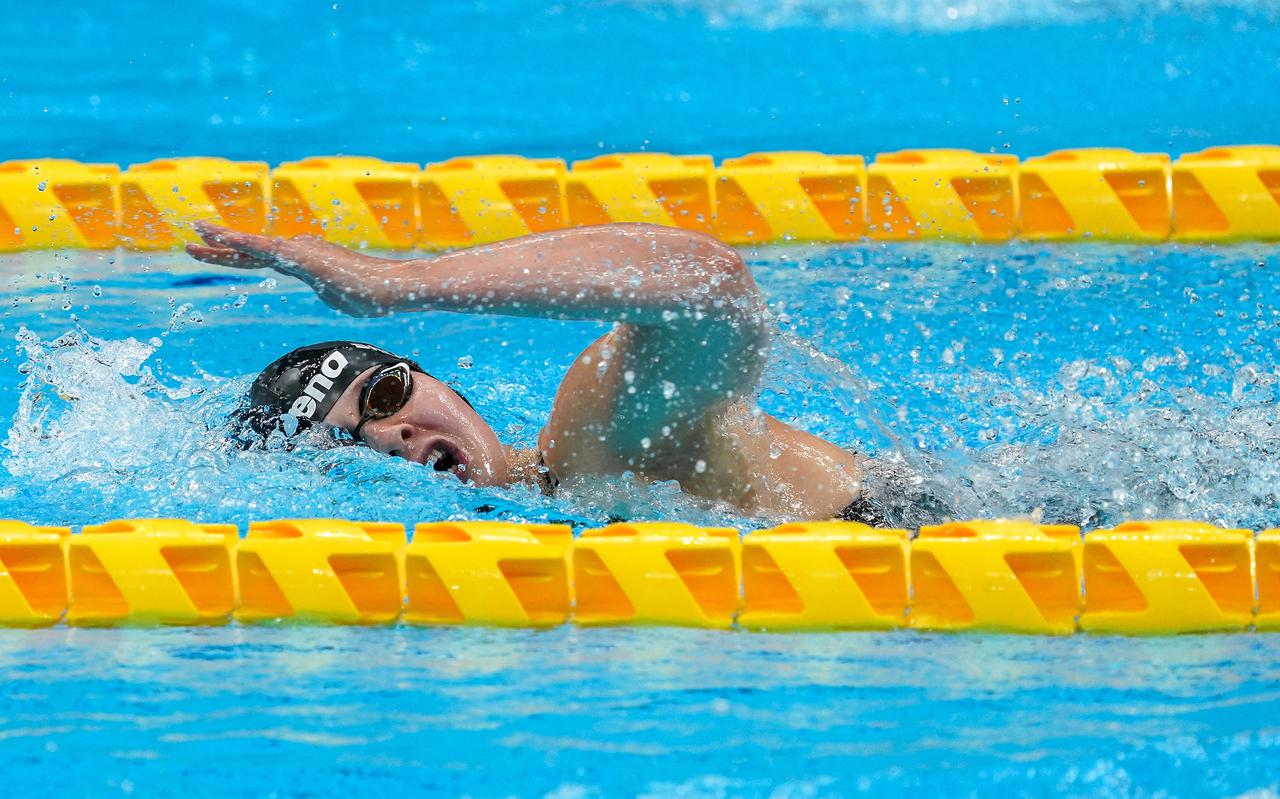 Liesette Bruinsma keerde met drie zilveren medailles terug van het WK parazwemmen. 