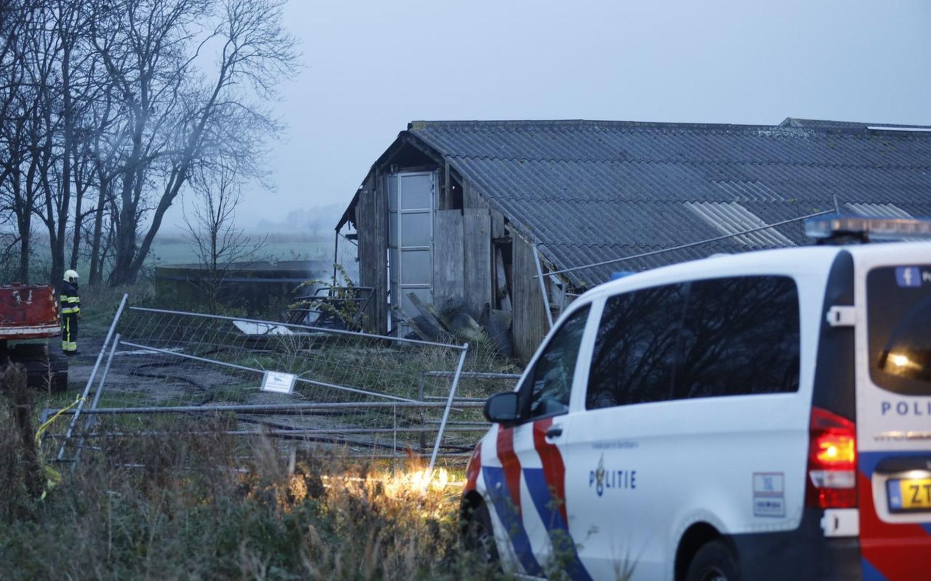 Schuurbrand in Sibrandabuorren: geen mensen aanwezig - Leeuwarder Courant