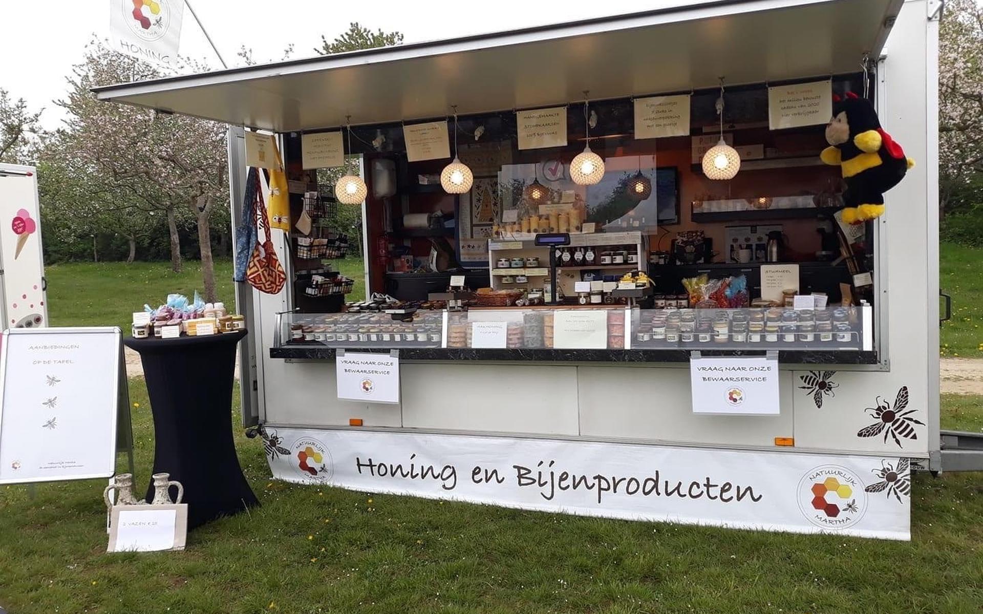 Streekmarkt met natuurproducten in Earnewâld