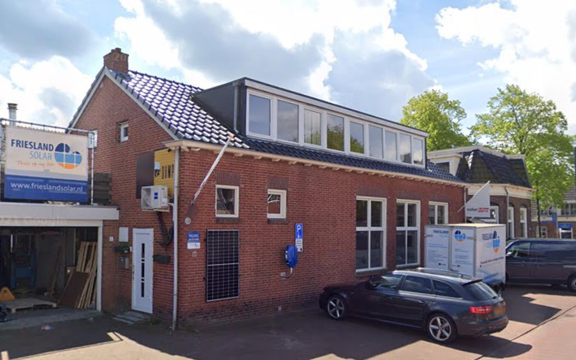 Het voormalige bedrijfspand van Friesland Solar in Rottevalle, hier op een foto uit 2021.