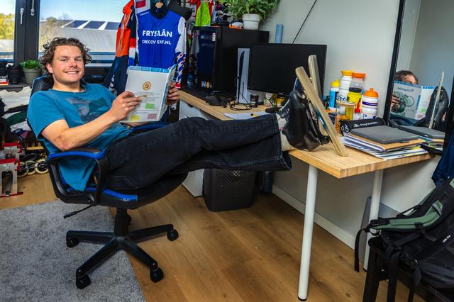 Na zilver op het WK duikt Sem (18) de boeken in: ‘Ik moet mezelf er soms echt toe zetten’