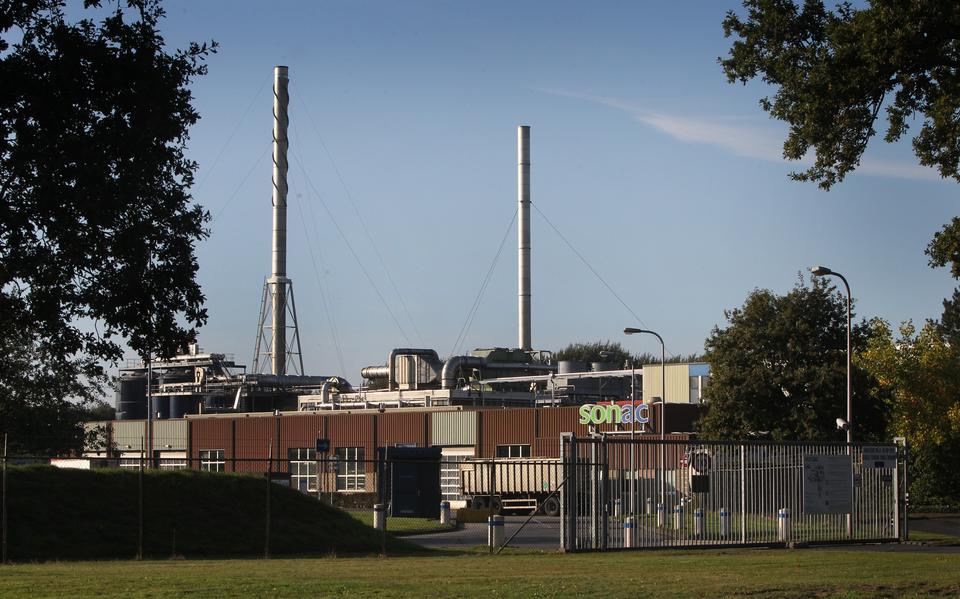 Het bedrijfscomplex van Sonac Burgum in Sumar. 