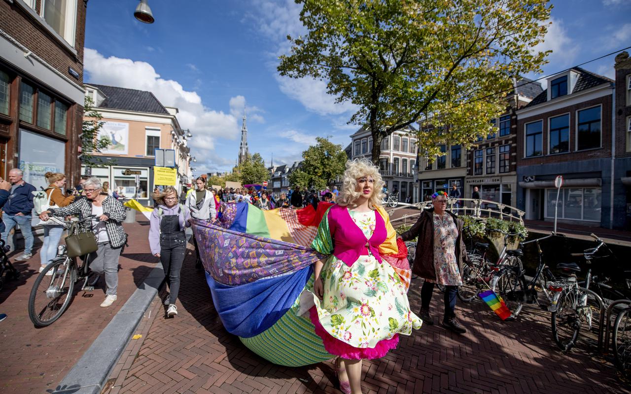 Pride Walk in Leeuwarden.