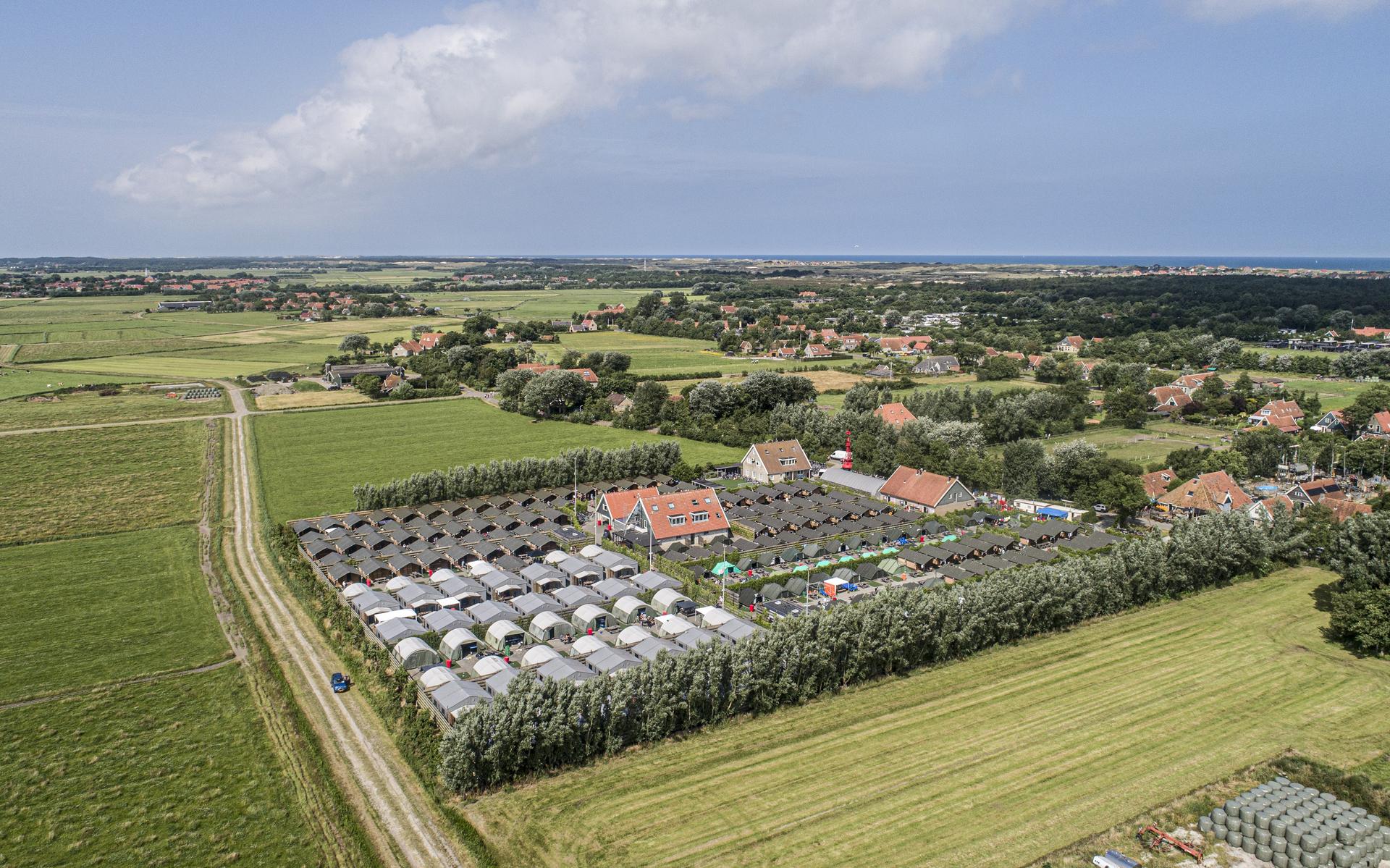 Beveiliger met bierfles geslagen op camping Appelhof op Terschelling: 60 uur werkstraf