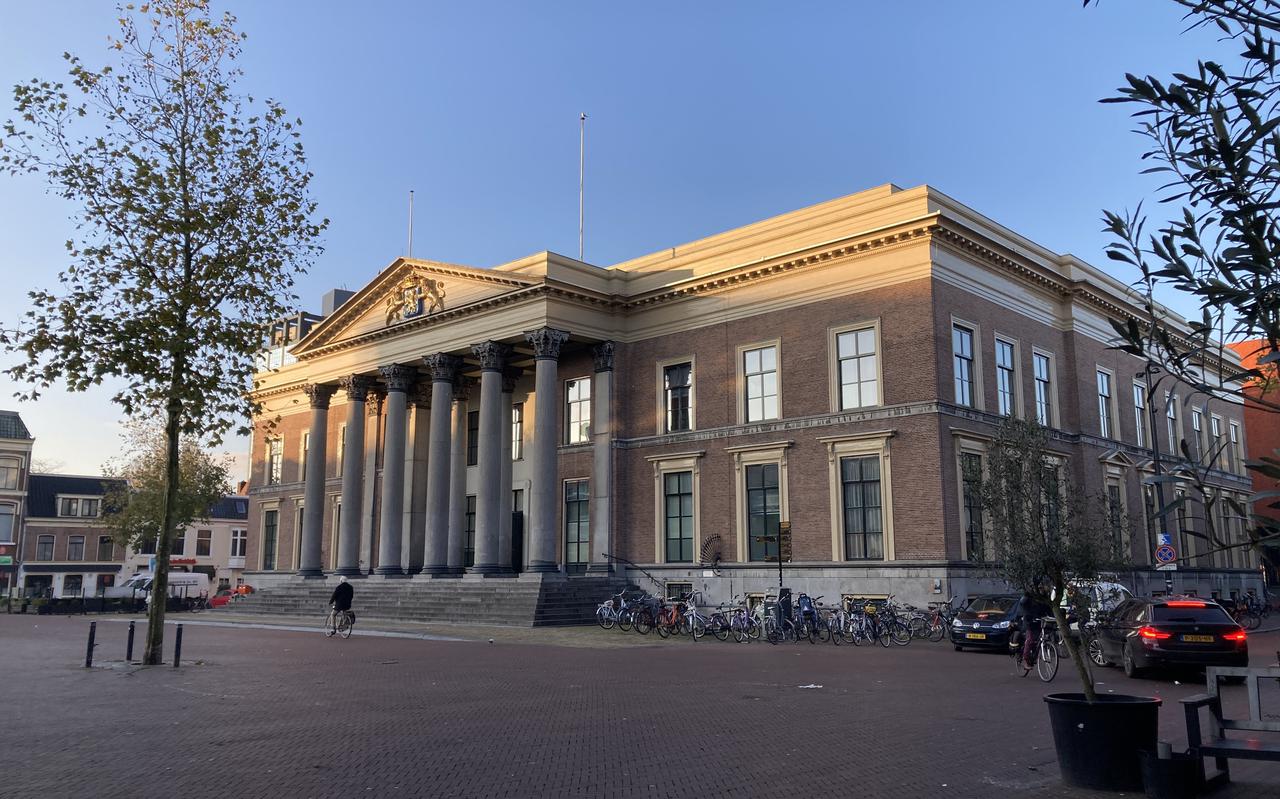 Het Paleis van Justitie in Leeuwarden.