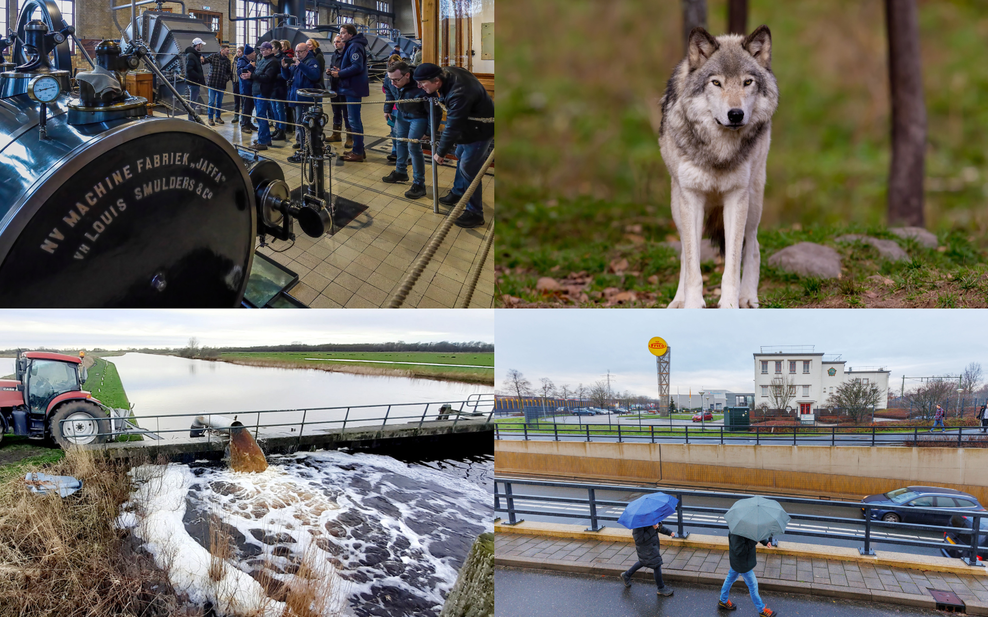 Ongeloof en verslagenheid bij FrieslandCampina in Wolvega & topdrukte bij Woudagemaal in Lemmer | ni