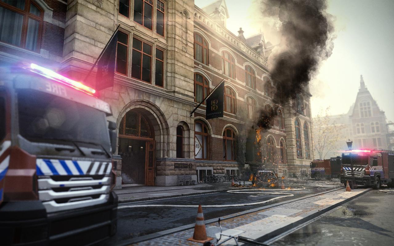 Het Amsterdamse Conservatorium Hotel, in de game omgedoopt tot Greenbergh, is het decor van een missie in Call of Duty: Modern Warfare 2.