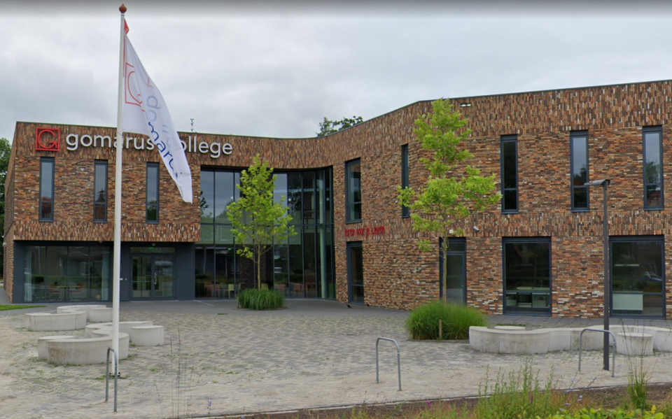 Het Gomarus College in Leeuwarden.
