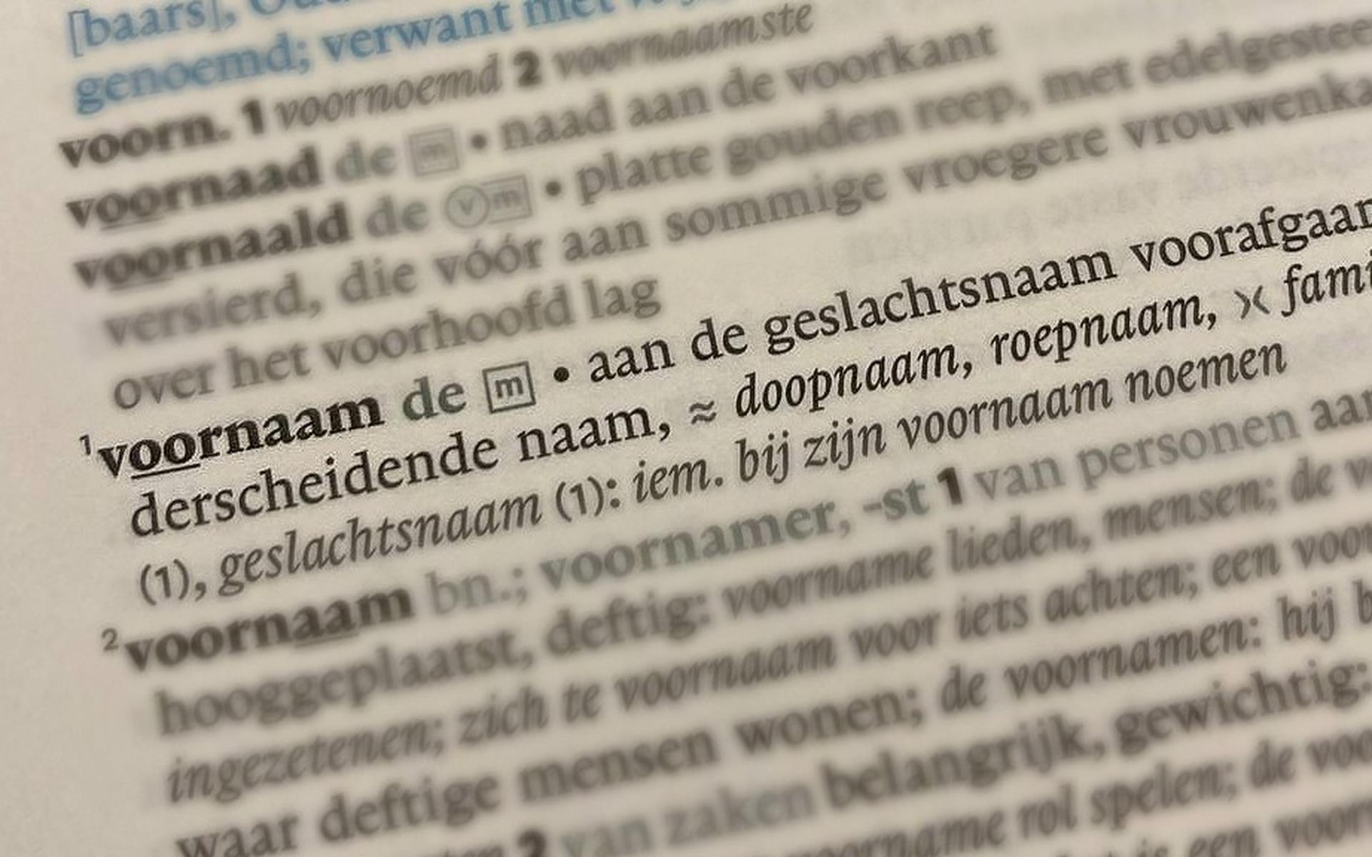 Voornaam.