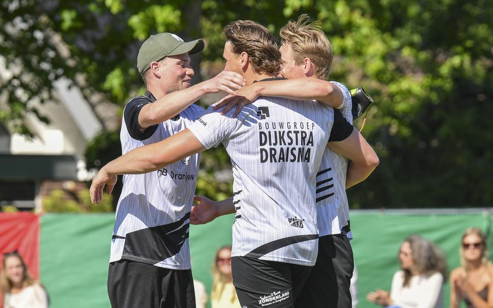 Het partuur van Marten Bergsma won in Sint Annaparochie de derde vrijeformatiewedstrijd in de hoofdklasse.