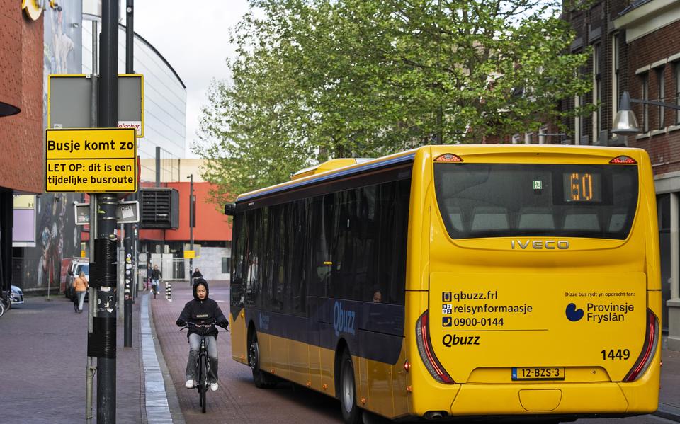 Bussen rijden anders vanwege afsluiting Westersingel. Daardoor drukte op Zaailand onder meer en in Ruiterskwartier.