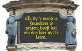  Stickers met spreuken in het Franekers