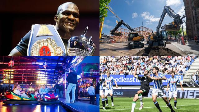 Bokser Willy Kyakonye pakt in ‘zijn’ Leeuwarden wereldtitel & Arcadia geopend in Leeuwarden met krui