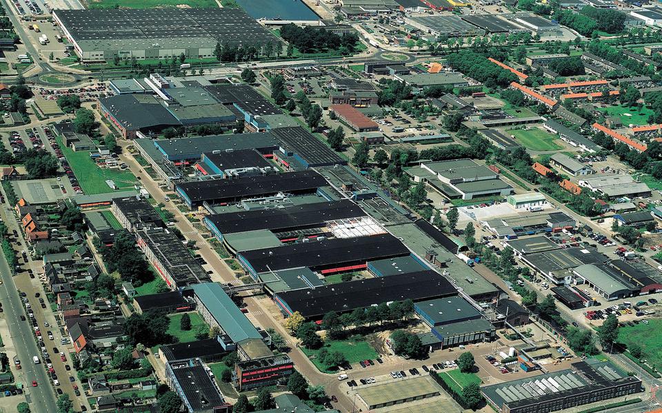 De scheerapparatenfabriek van Philips in Drachten kwam in de jaren vijftig en geldt nog altijd als een van de grotere werkgevers van Noord-Nederland.