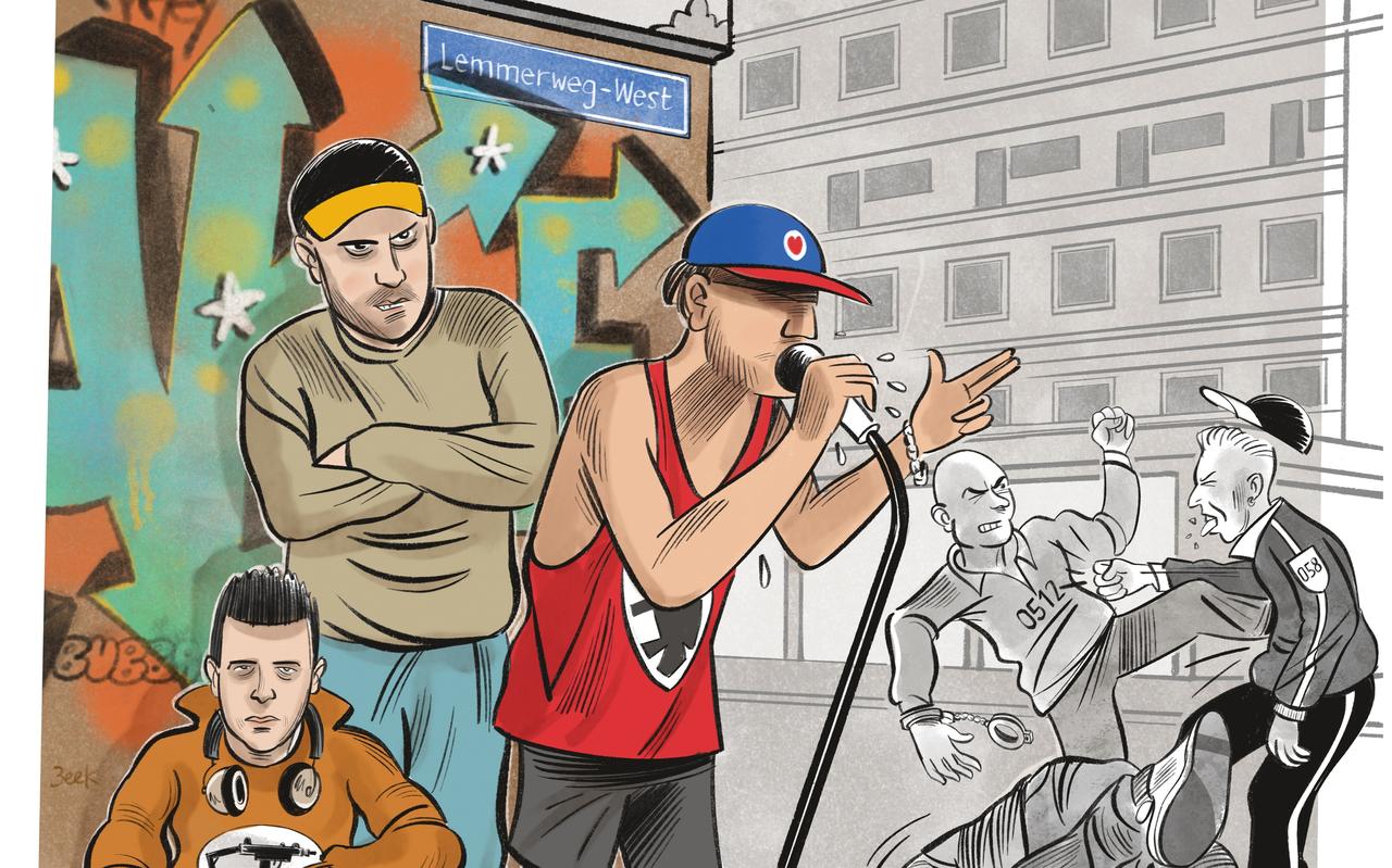 Het ontstaan van de hiphopbeweging in Friesland. Het ontstaan van de hiphopbeweging in Friesland.