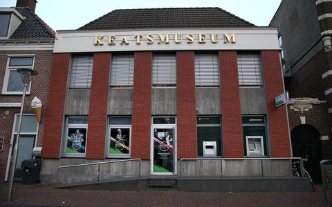 Het Keatsmuseum aan de Voorstraat in hartje Franeker. 