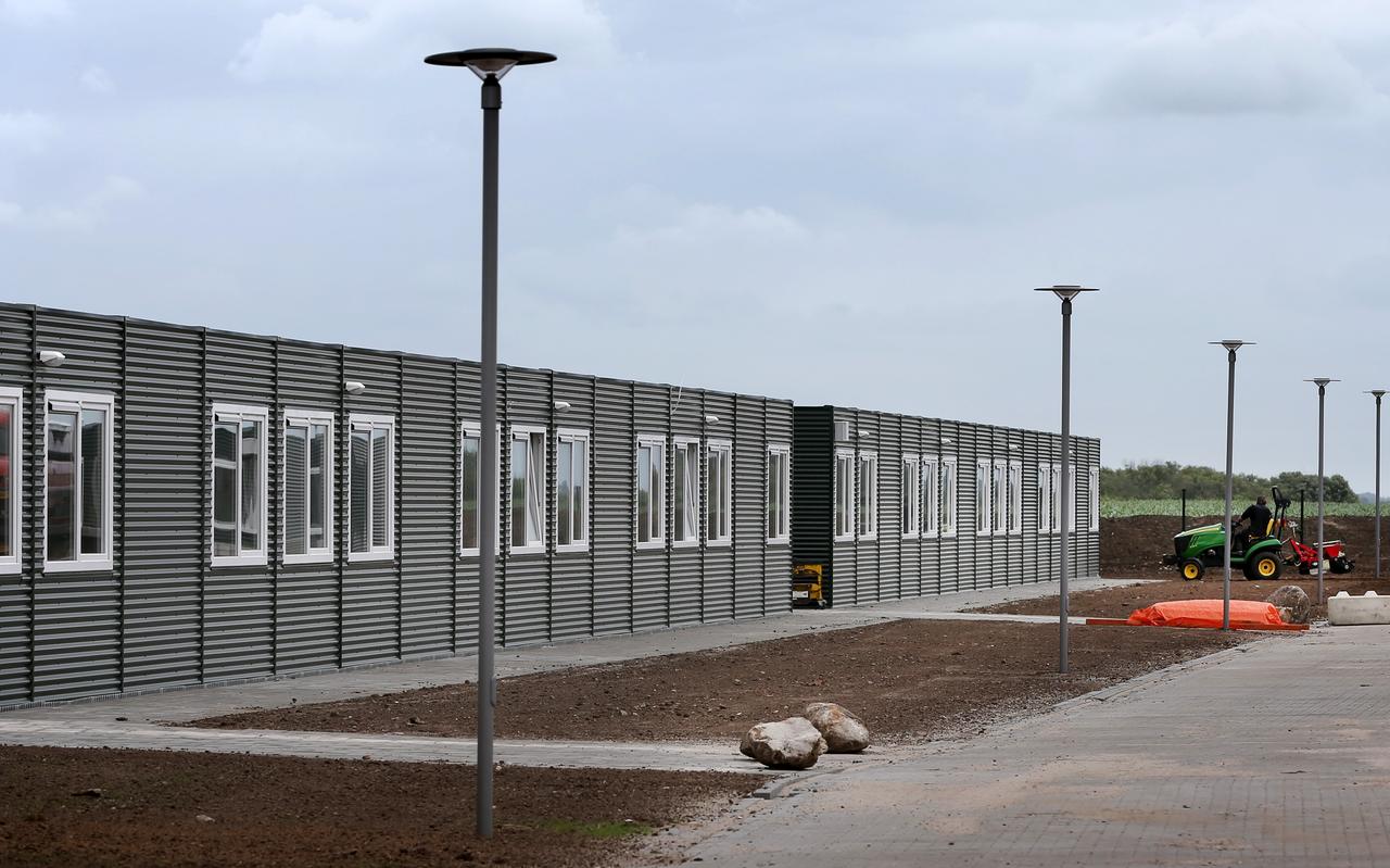 Het azc in Balk. Het azc in Balk.