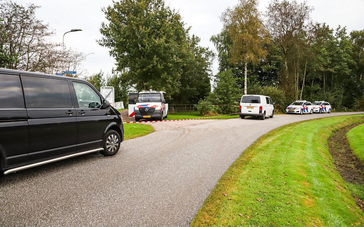 Onderzoek in Boelenslaan. FOTO NOORDERNIEUWS Onderzoek in Boelenslaan. FOTO NOORDERNIEUWS