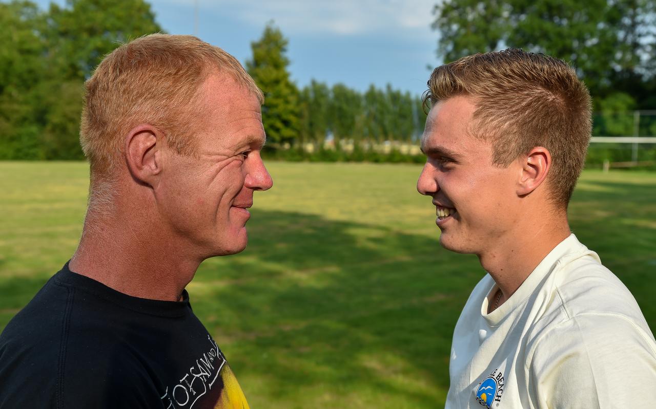 Chris Wassenaar (links) en Pieter Jan Leijenaar. Chris Wassenaar (links) en Pieter Jan Leijenaar.