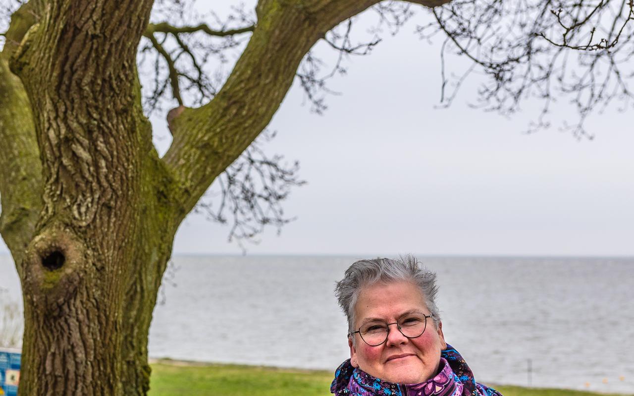 Jannie Brandsma: ,,Natuur en cultuur lopen in elkaar over. Het is vloeiend''. Jannie Brandsma: ,,Natuur en cultuur lopen in elkaar over. Het is vloeiend''.