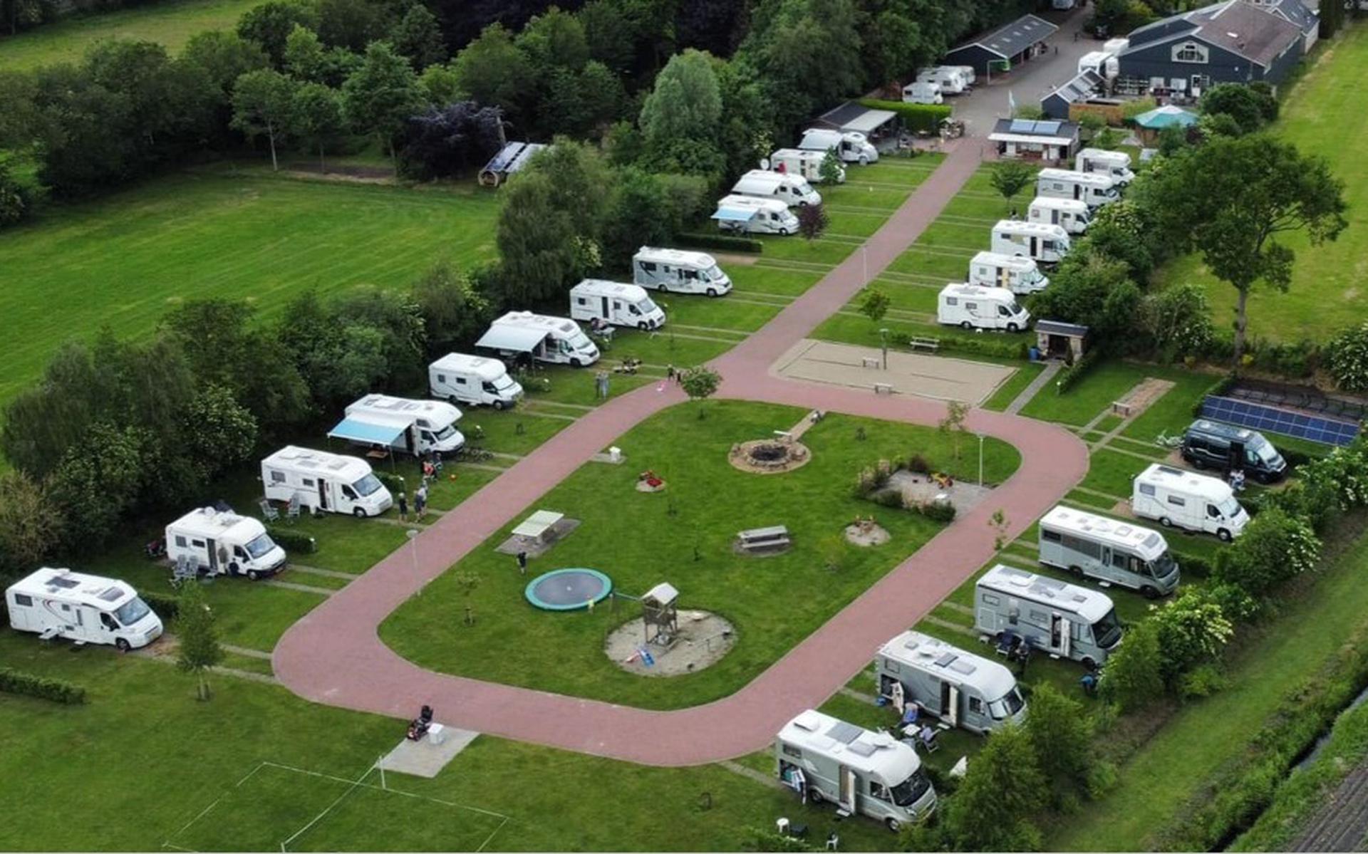 Camperplaats Stoutenburght in Blesdijke. 