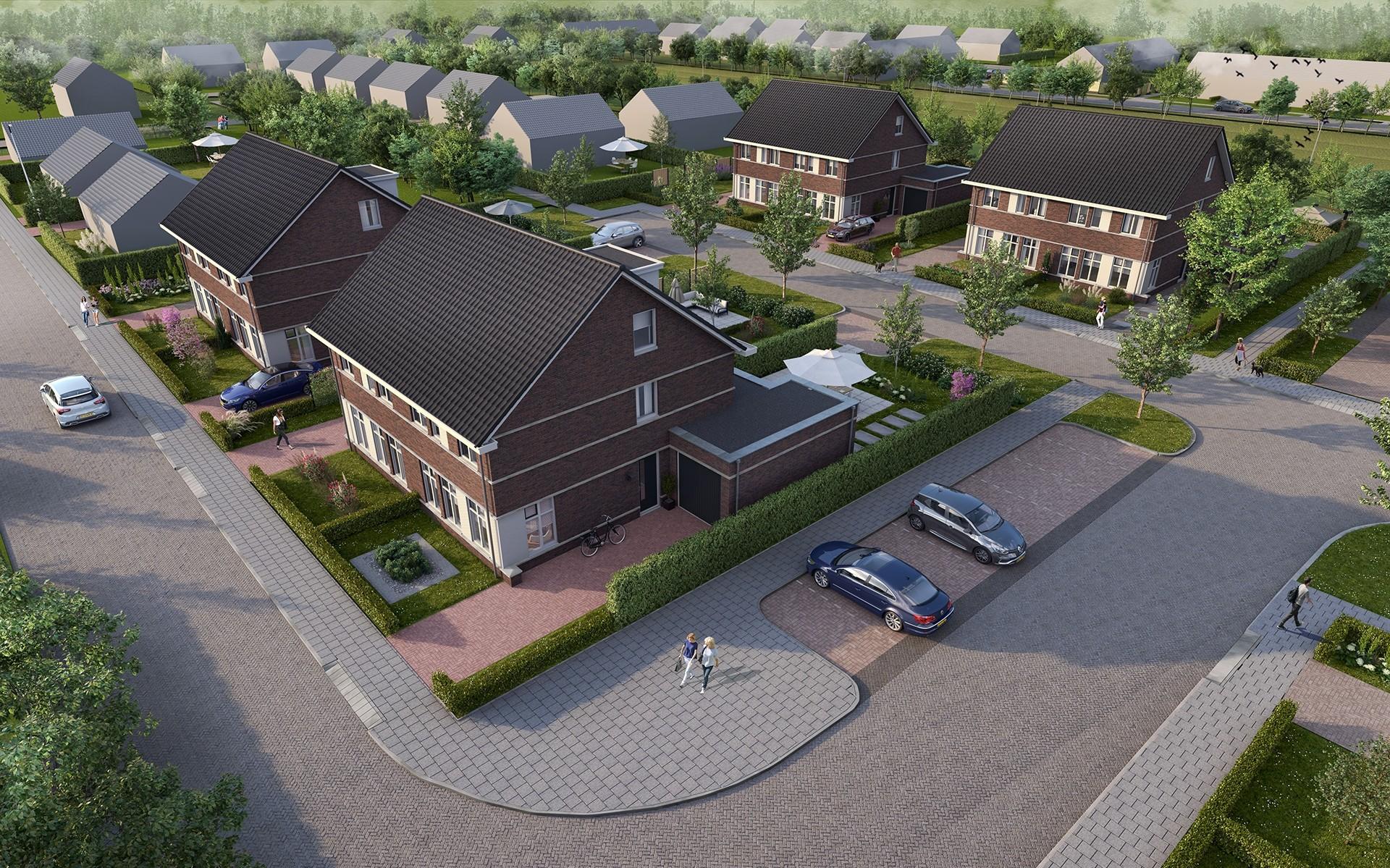 Acht woningen op terrein voormalige school Damwâld - Leeuwarder Courant