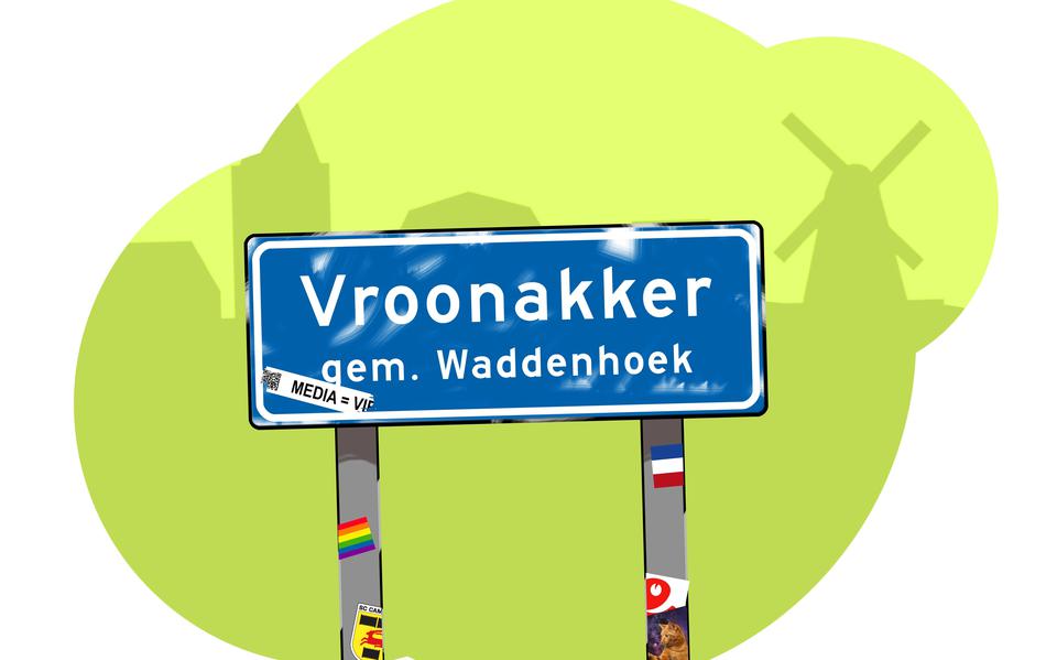 Had Franeker een échte Nederlandse naam gehad, dan heette de stad misschien wel Vroonakker.