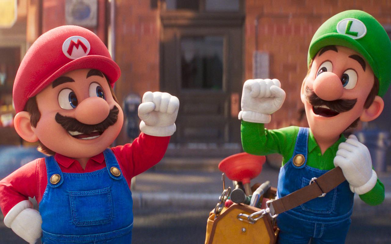 Mario en Luigi in 'The Super Mario Bros. movie'