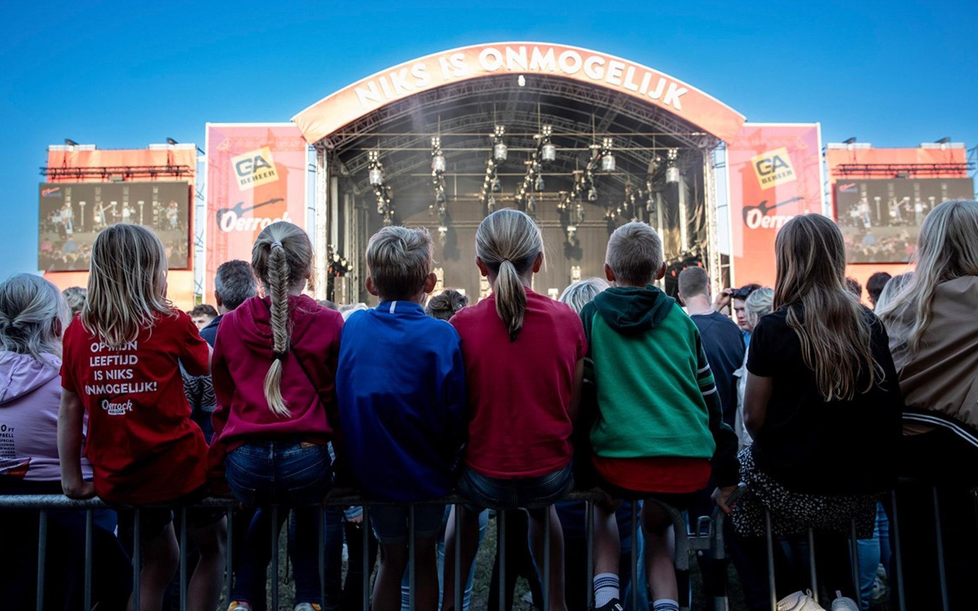 Kids krijgen op Oerrock in Ureterp eigen festival