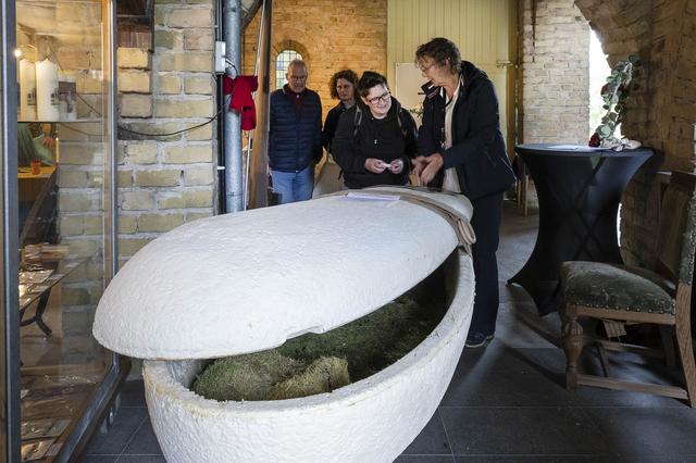 Trends op de Uitvaartbeurs in Dokkum: een volledig afbreekbare paddenstoelenkist, ‘moai natuerlik’