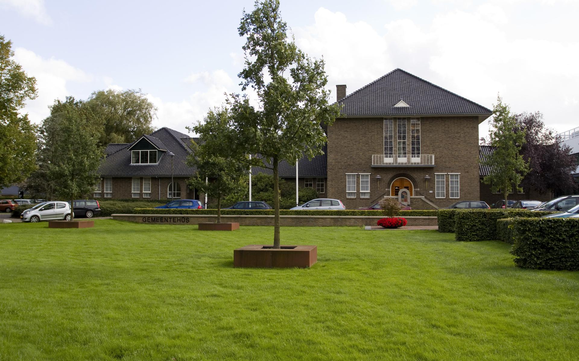 Het gemeentehuis van Tytsjerksteradiel in Burgum.