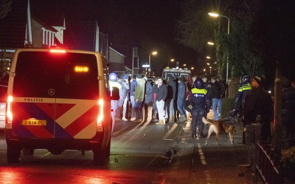 De ME in actie in Kollumerzwaag.