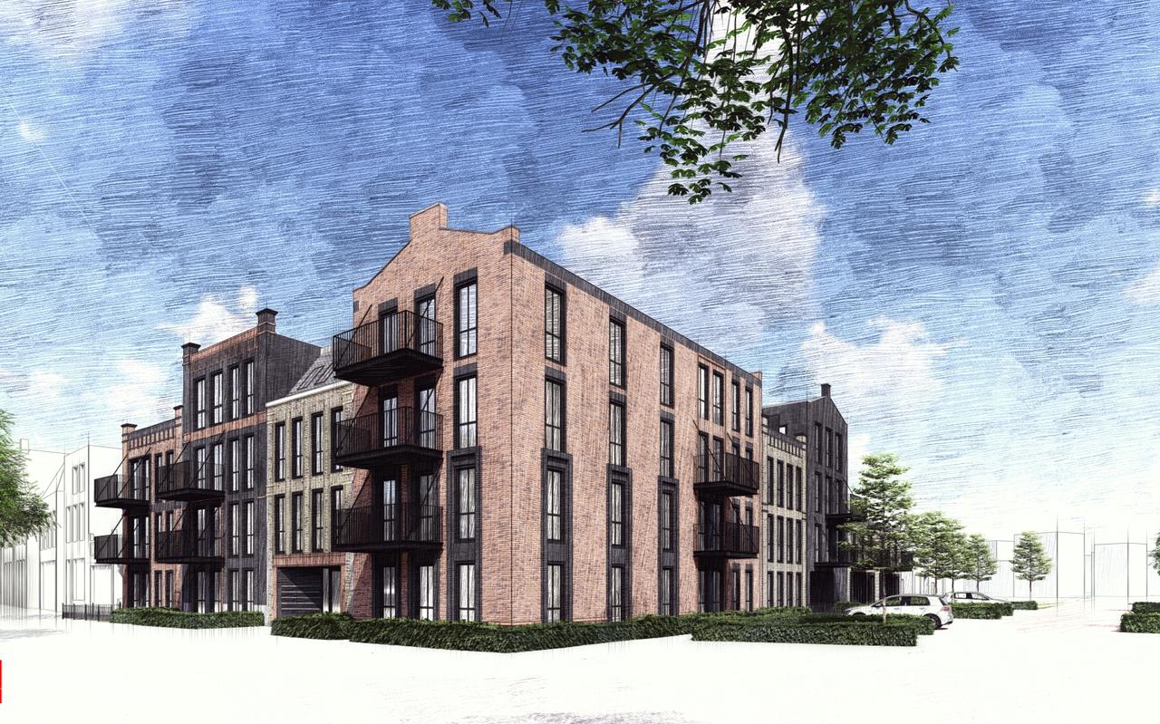 Een impressie van het nieuwe ontwerp van Adema Architecten. Een impressie van het nieuwe ontwerp van Adema Architecten.