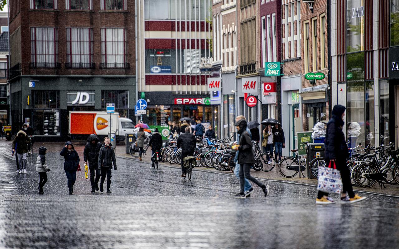 De Nieuwestad in Leeuwarden. De Nieuwestad in Leeuwarden.