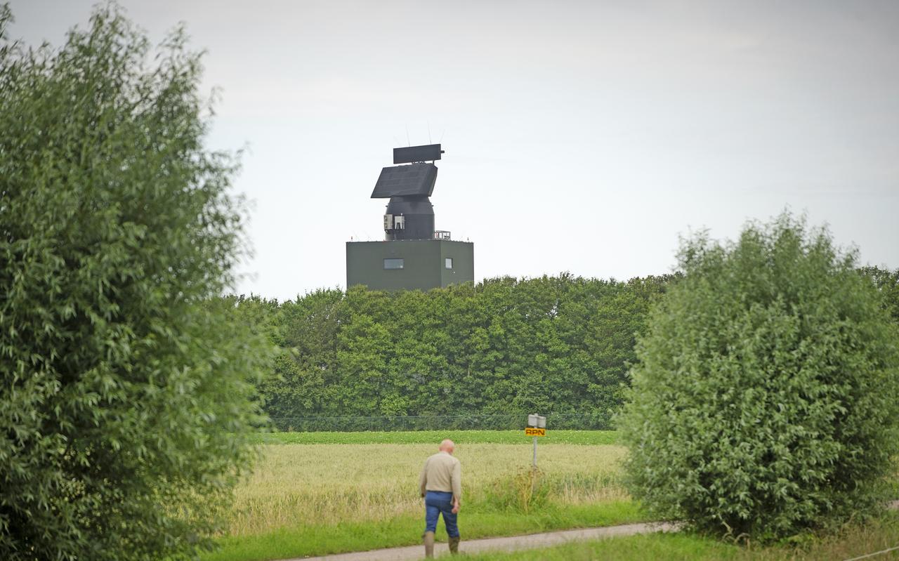 Radartoren bij Wier. Radartoren bij Wier.