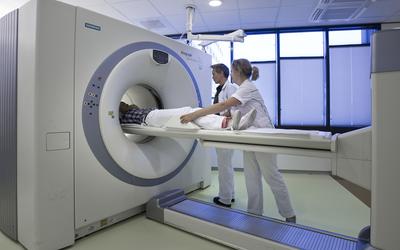 CT/PET-scan in het Martiniziekenhuis in Groningen.