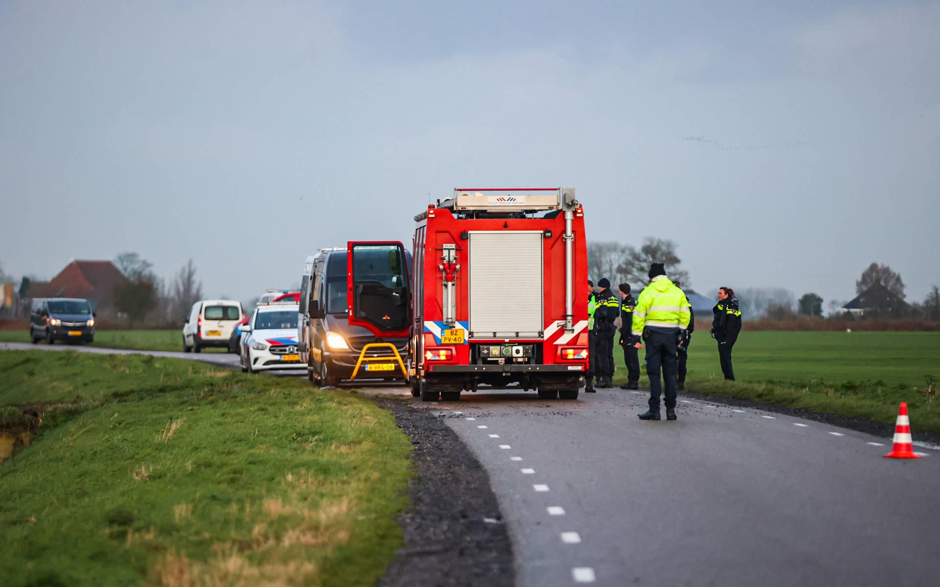 Automobilist komt om het leven bij eenzijdig verkeersongeval bij Poppenwier
