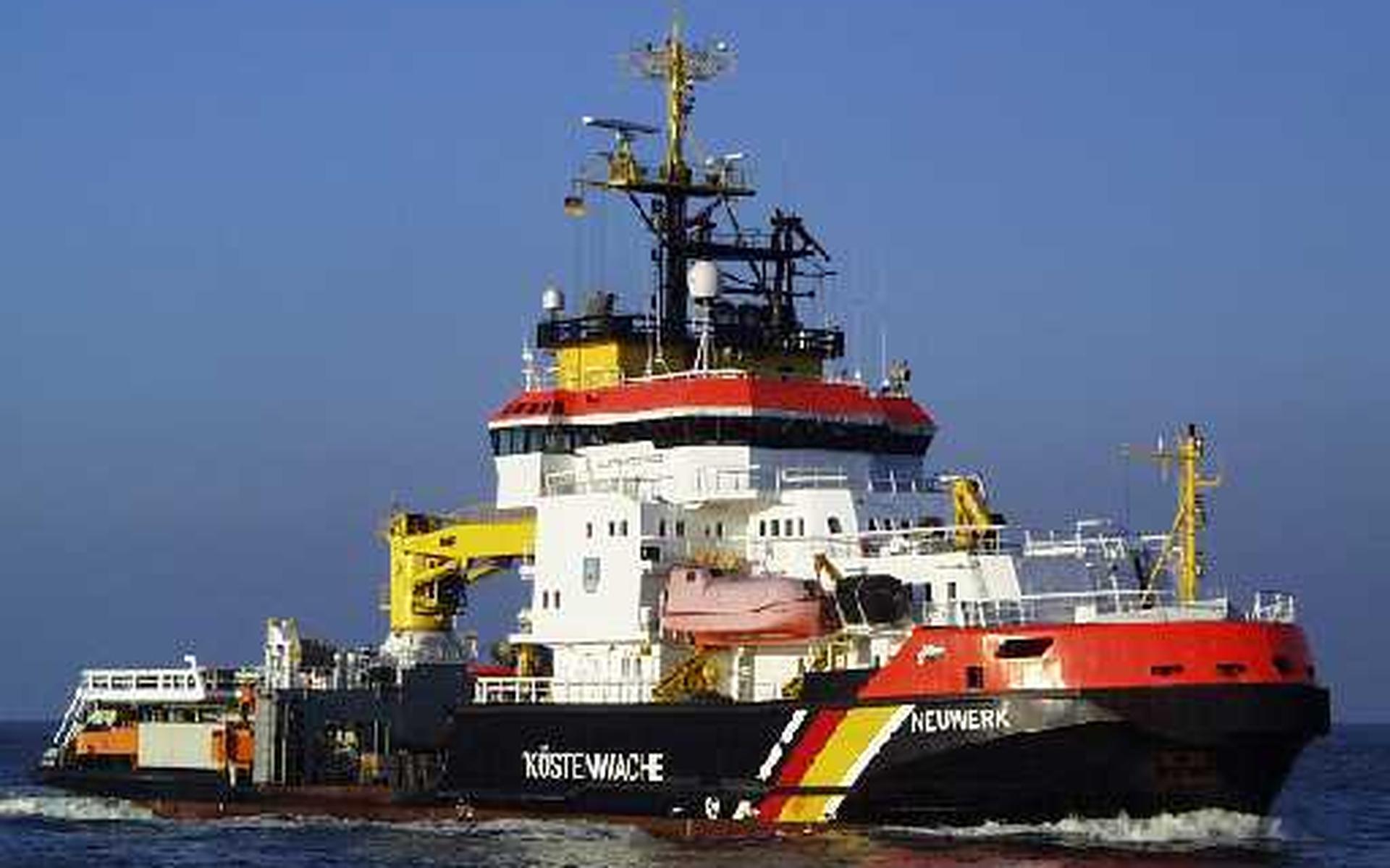 Werkschip Neuwerk is weer terug in Cuxhaven. Foto Wasserstraßen- und Schifffahrtsamt