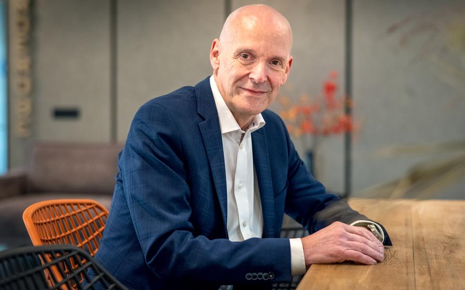 CNV-voorman Piet Fortuin.