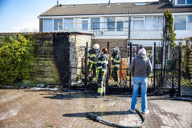 LIVE | File op A7 in richting van Heerenveen naar Drachten door autobrand opgelost & auto belandt in