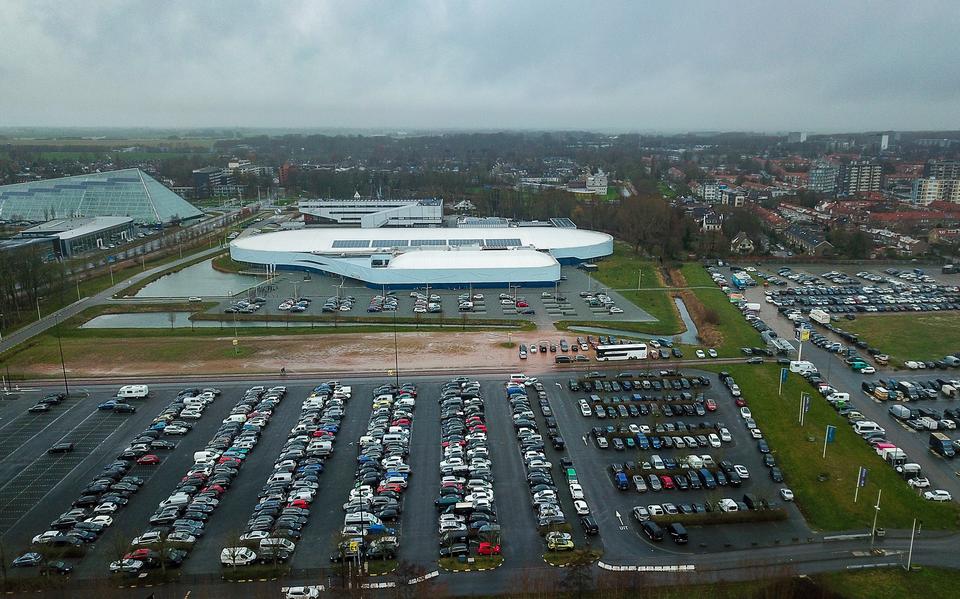 Het WTC-gebied, waar het Cambuurstadion zal verrijzen. 