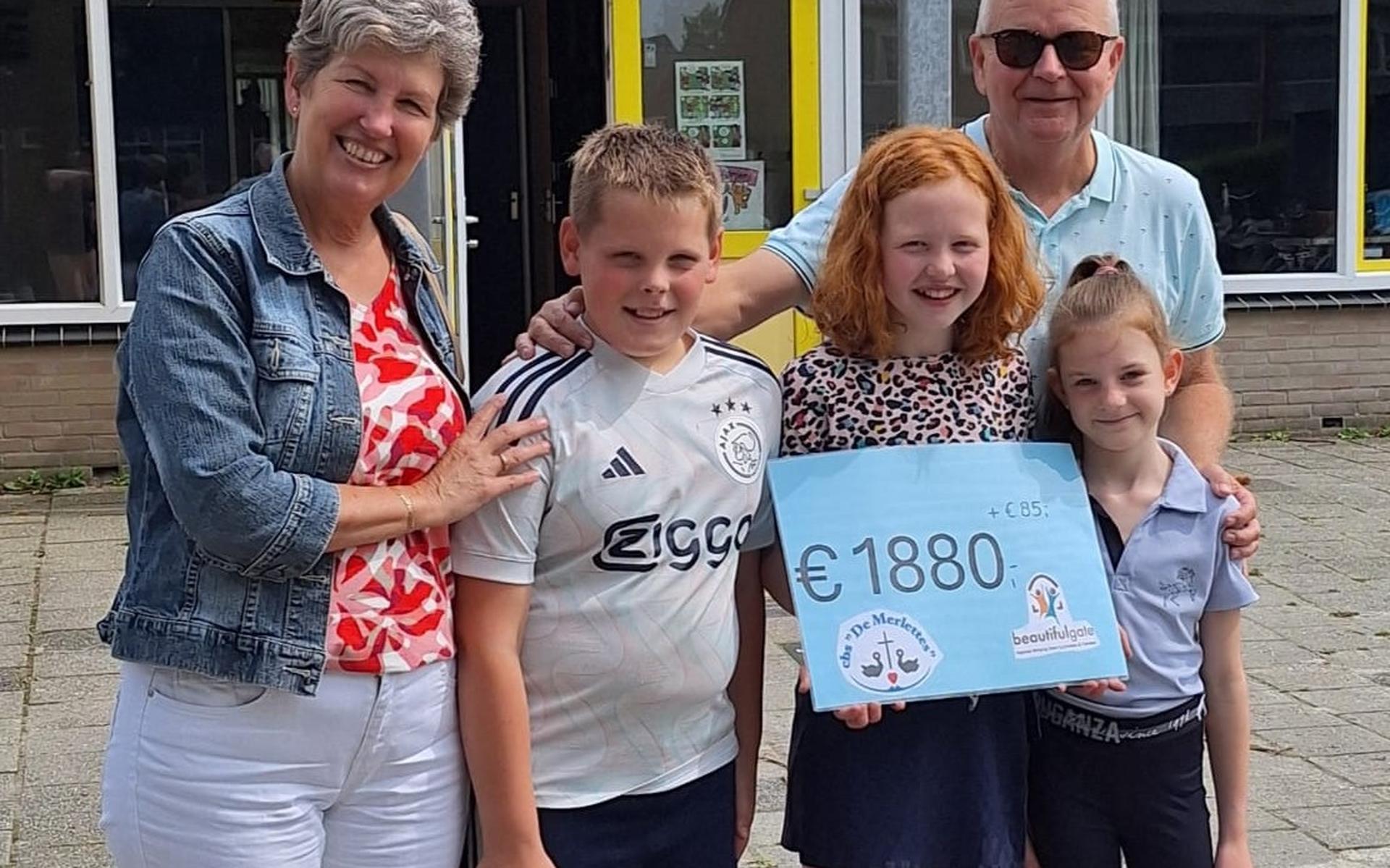 Flessenactie en sponsorloop: Merlettes in Kootstertille actief voor Beautiful Gate