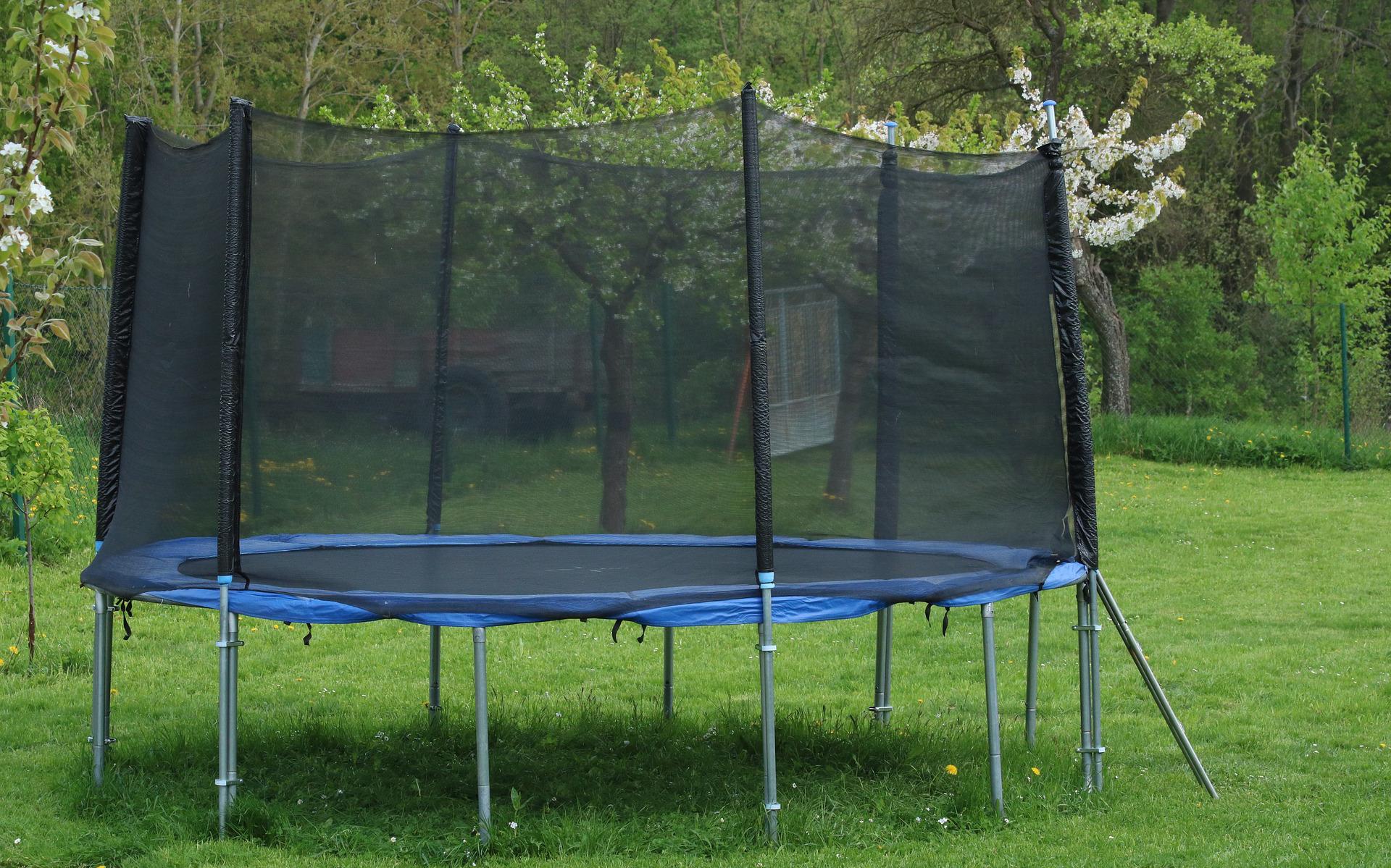 Een trampoline.