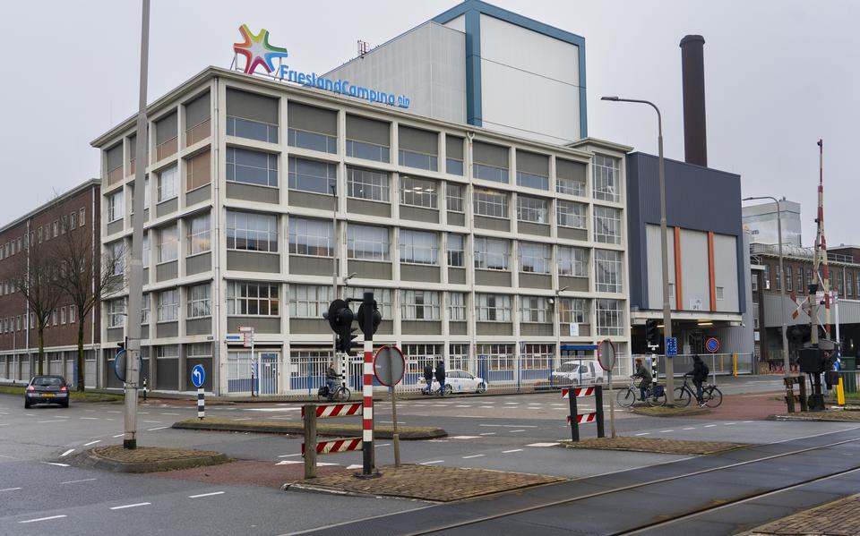 De condensfabriek in Leeuwarden