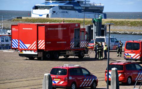Hulpdiensten kwamen eind augustus op Terschelling in actie voor een dodelijk ongeluk op een charterschip. 