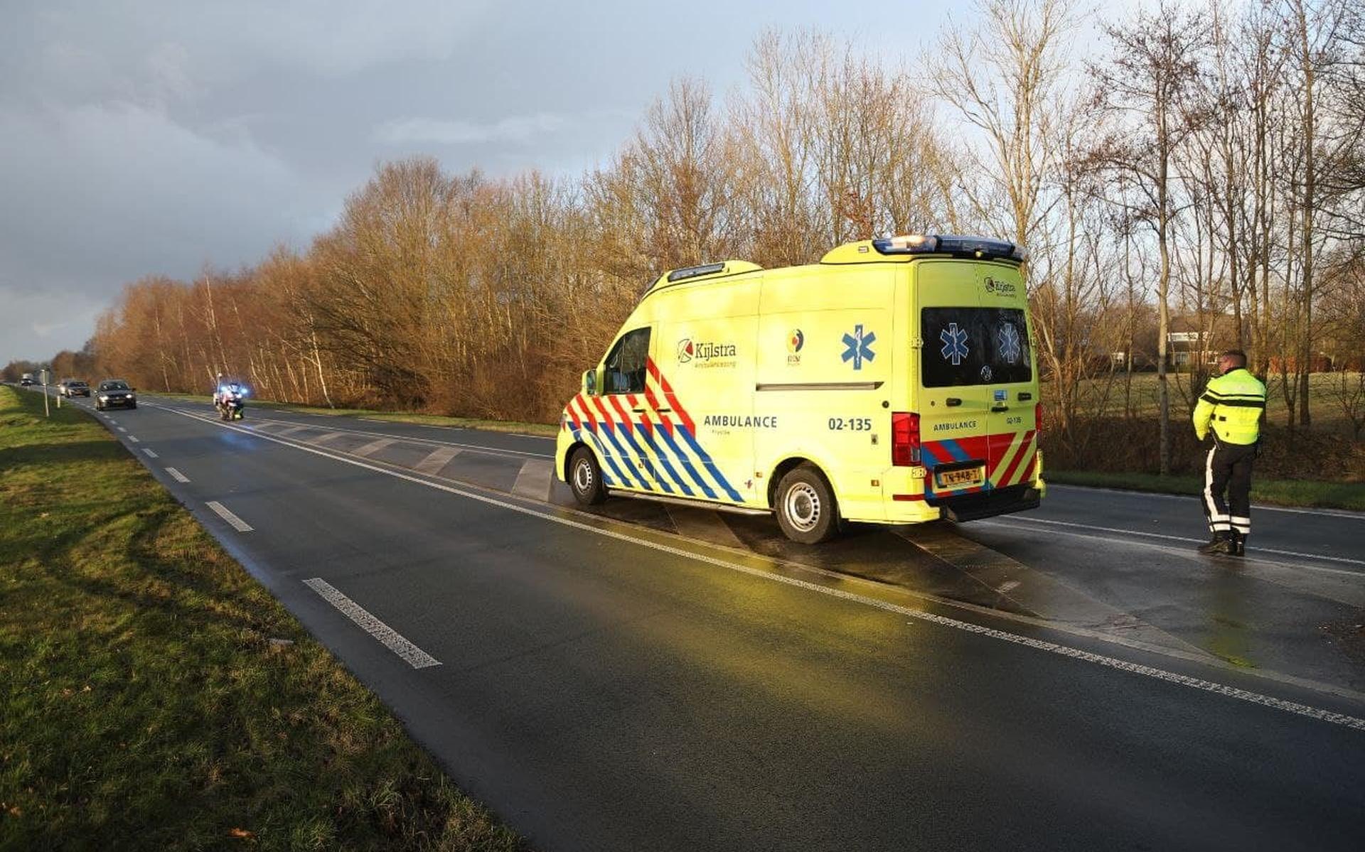 Fietser geschept door automobilist bij Drogeham: fietser gewond geraakt - Leeuwarder Courant